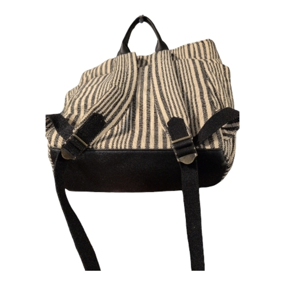Universal Thread Striped Black and Tan Backpack - Picture 5 of 5
